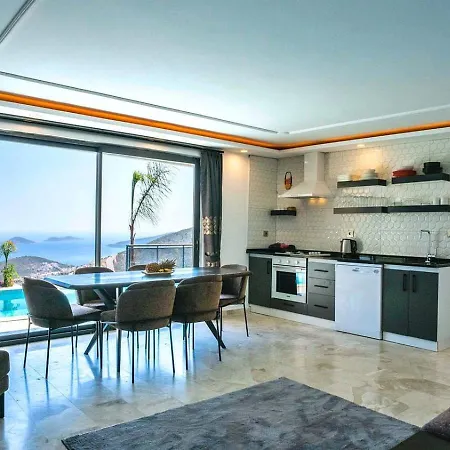 Vilă Akbel 2 Bedroom Secluded With Private Pool Hot Tub Kalkan